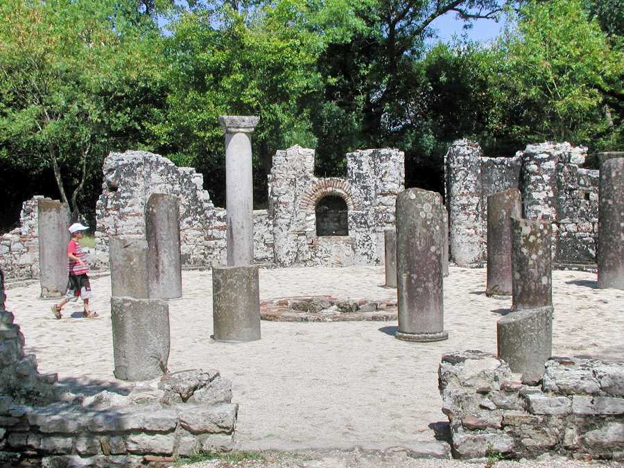 Butrint Ruins in Albania