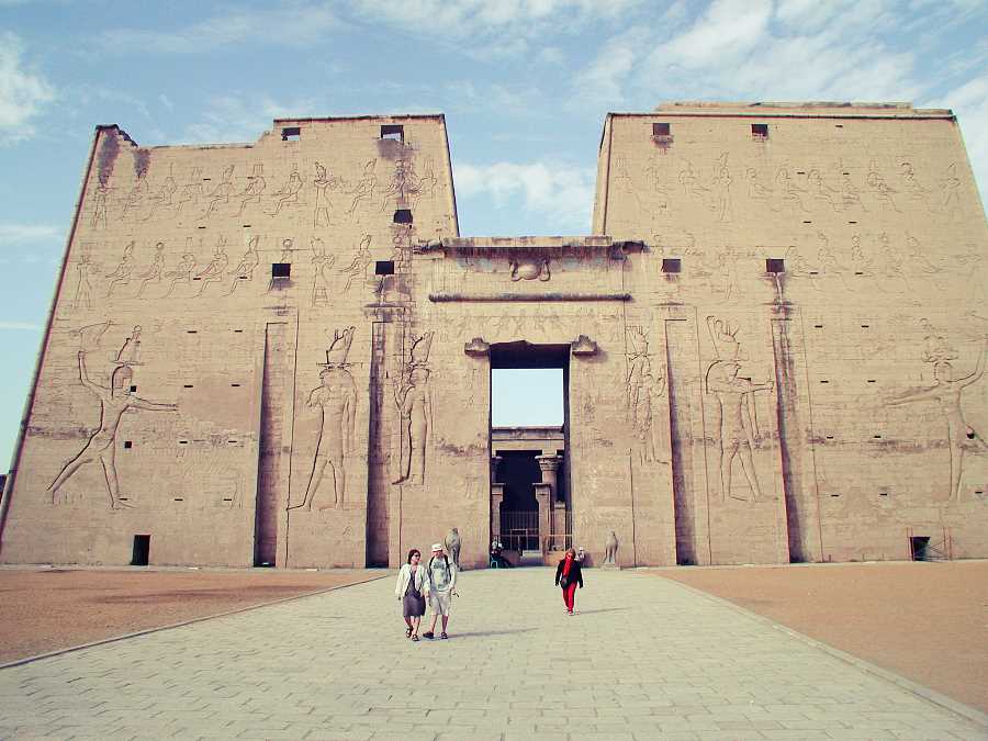 Temple. Edfu, Egypt