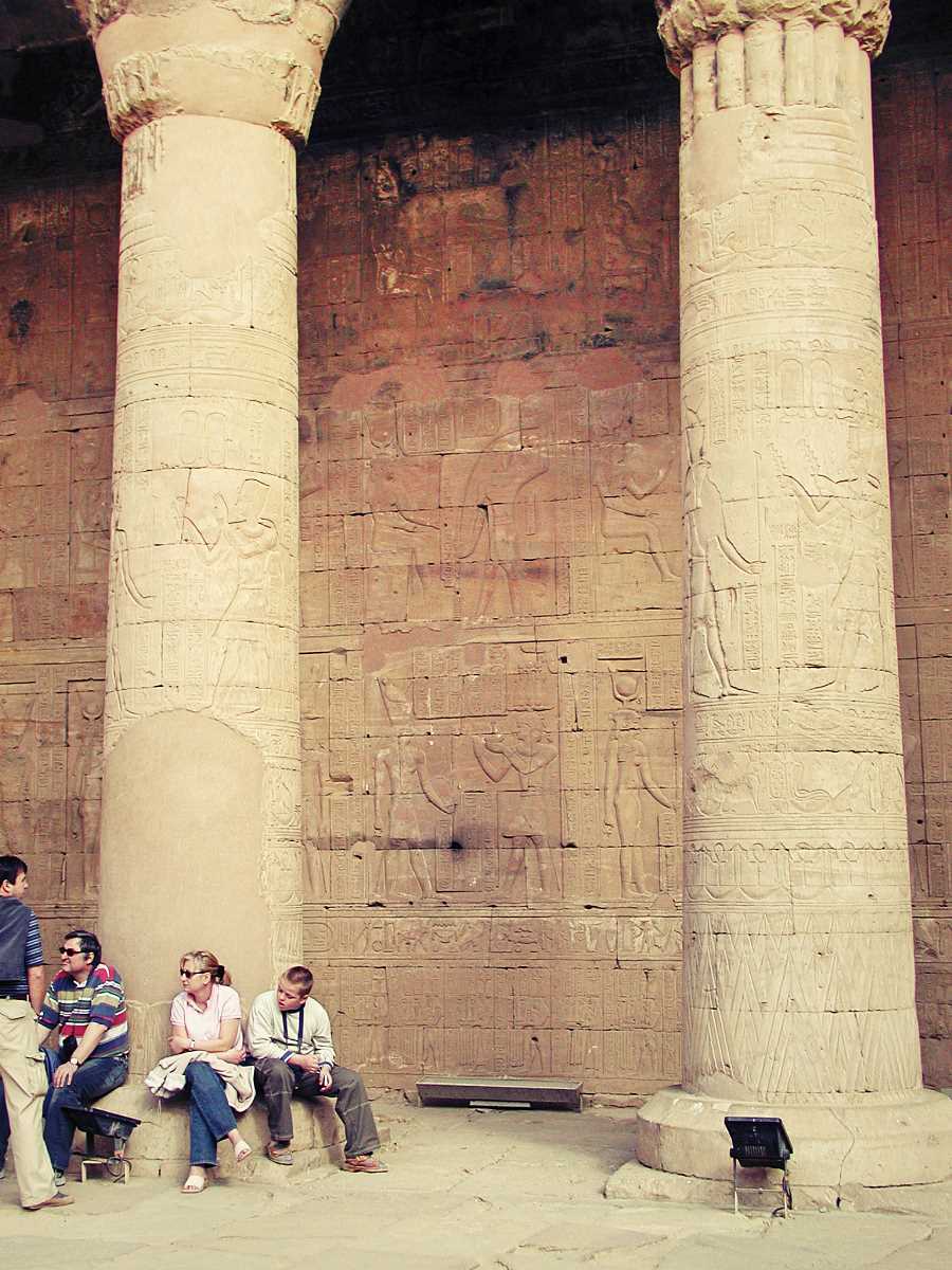 Temple. Edfu, Egypt