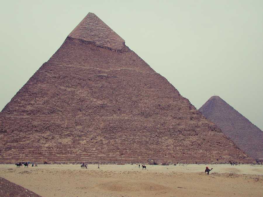 Pyramids. Giza, Egypt