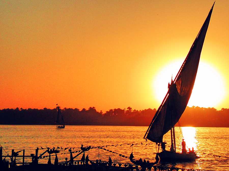 We were offered many time to take a Felucca trip up the Nile