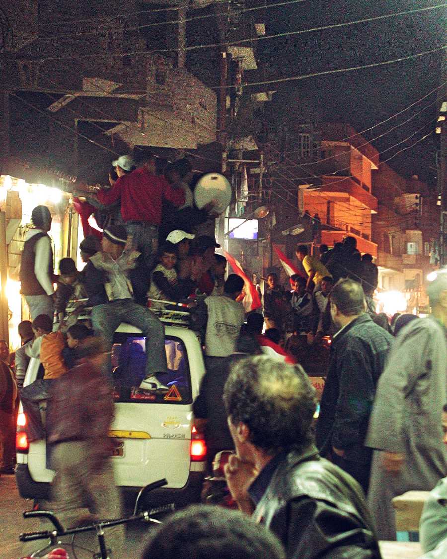 Football Fans in Egypt