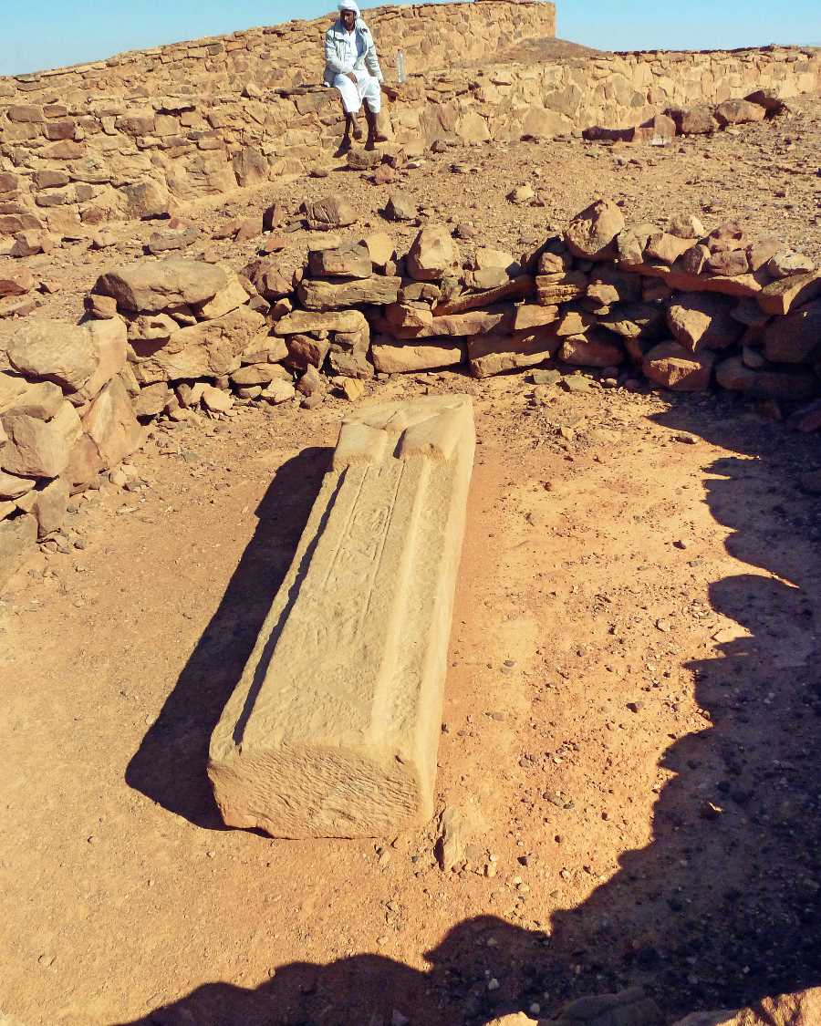 Ancient sarcophagus in Sinai