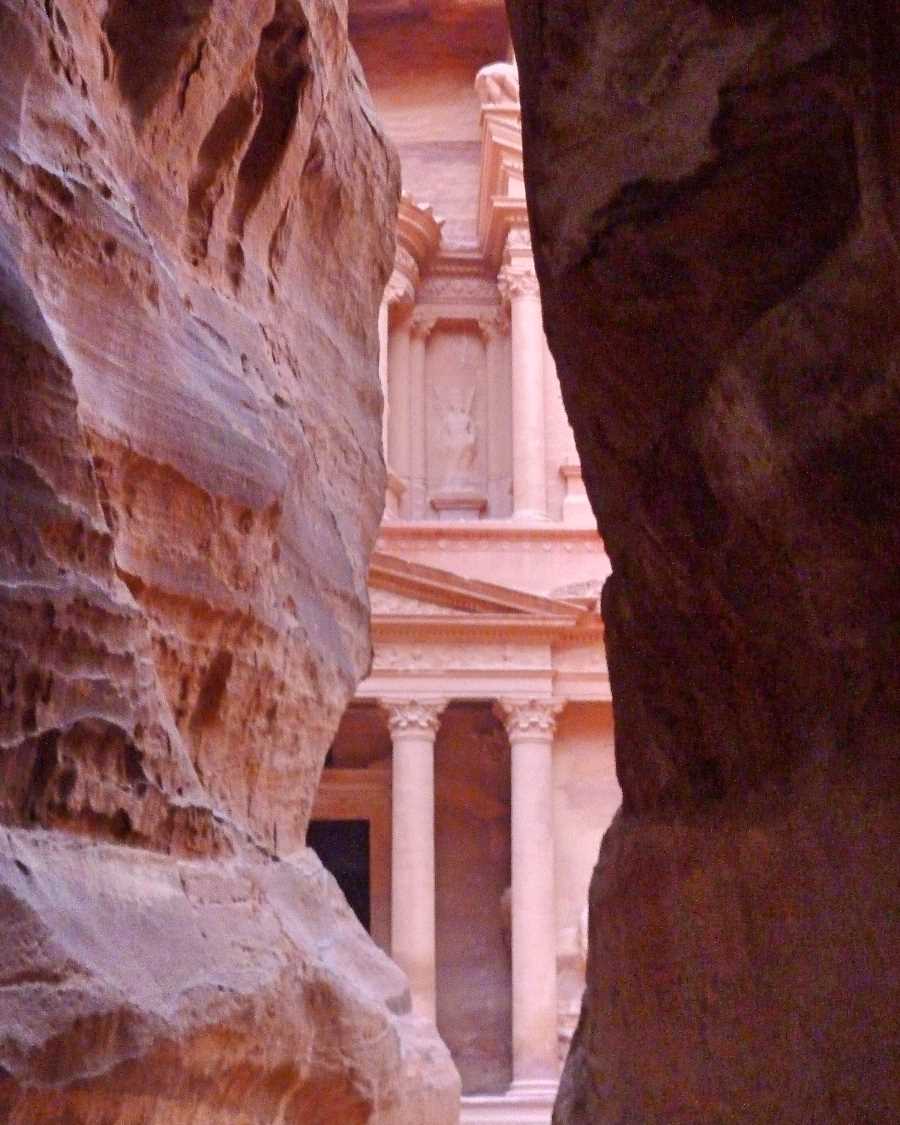 View of the Treasury from the Siq