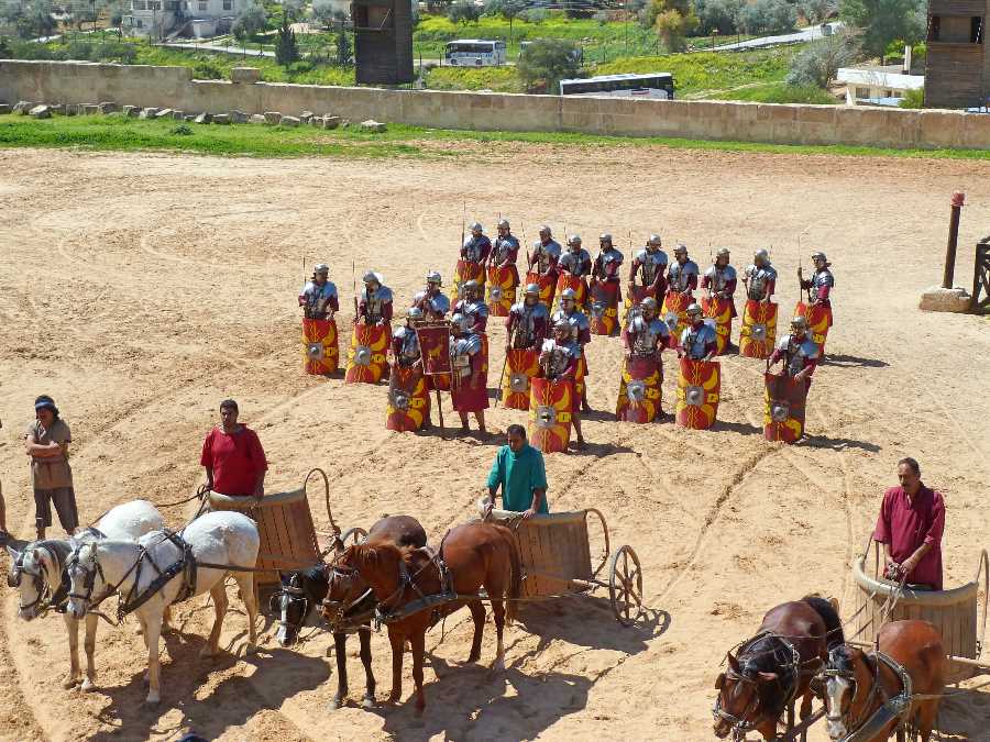 Jerash Roman Army and Chariot Experience