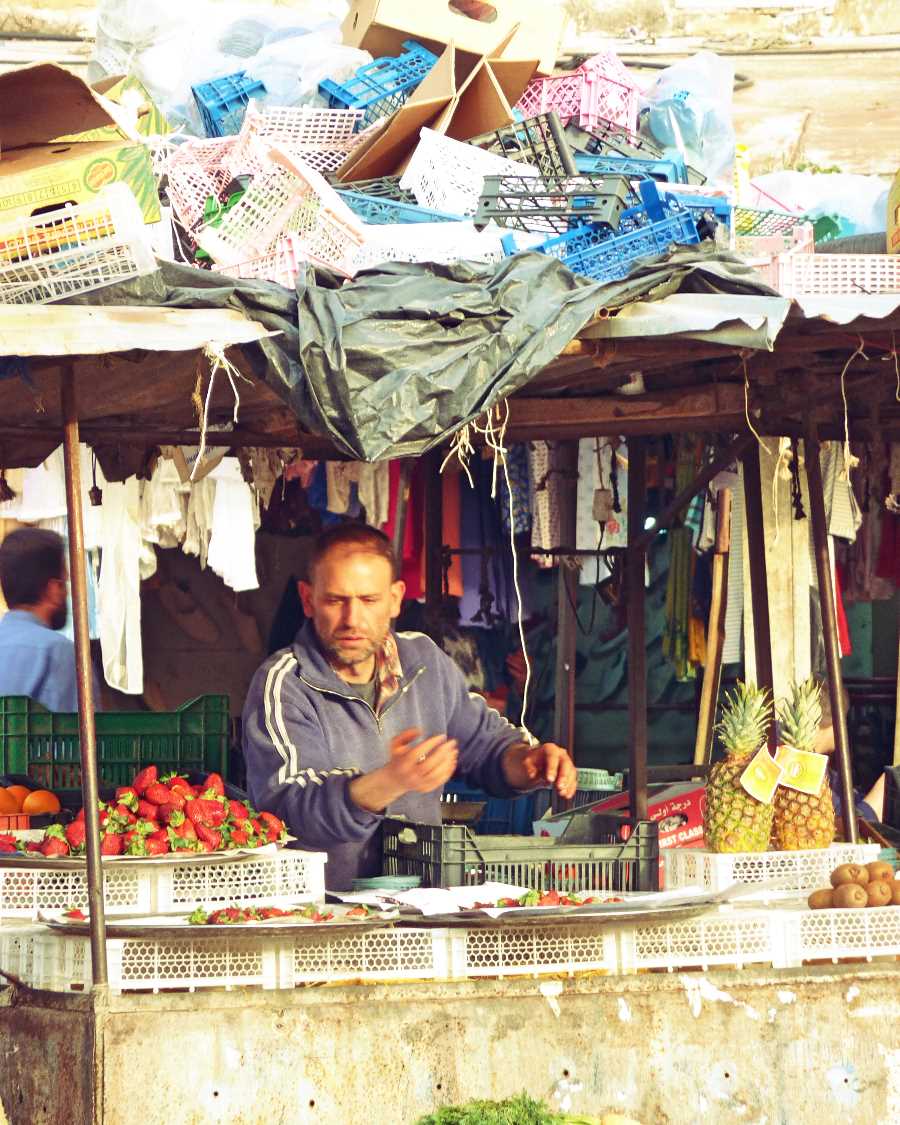 Market Trader. Tripoli, Lebanon