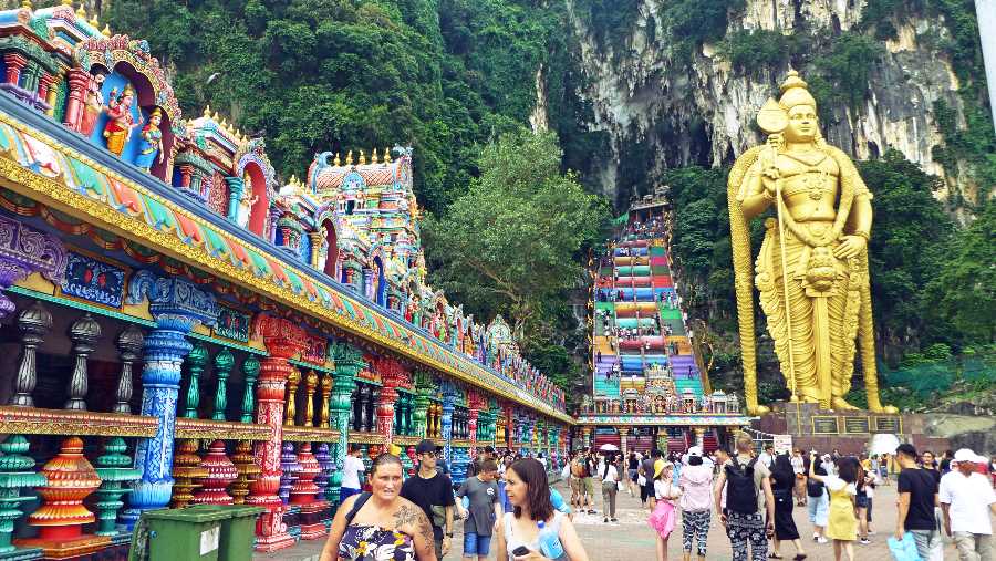 Batu Caves entrance. Kuala Lumpur, Malaysia