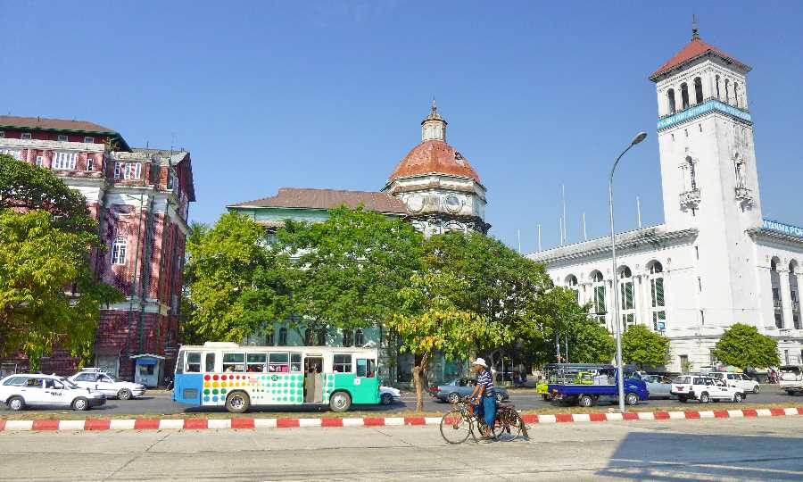 Yangon, also known as Rangoon, is the largest city of Myanmar