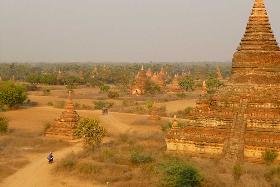 According to the Burmese chronicles, Bagan was founded in the second century AD
