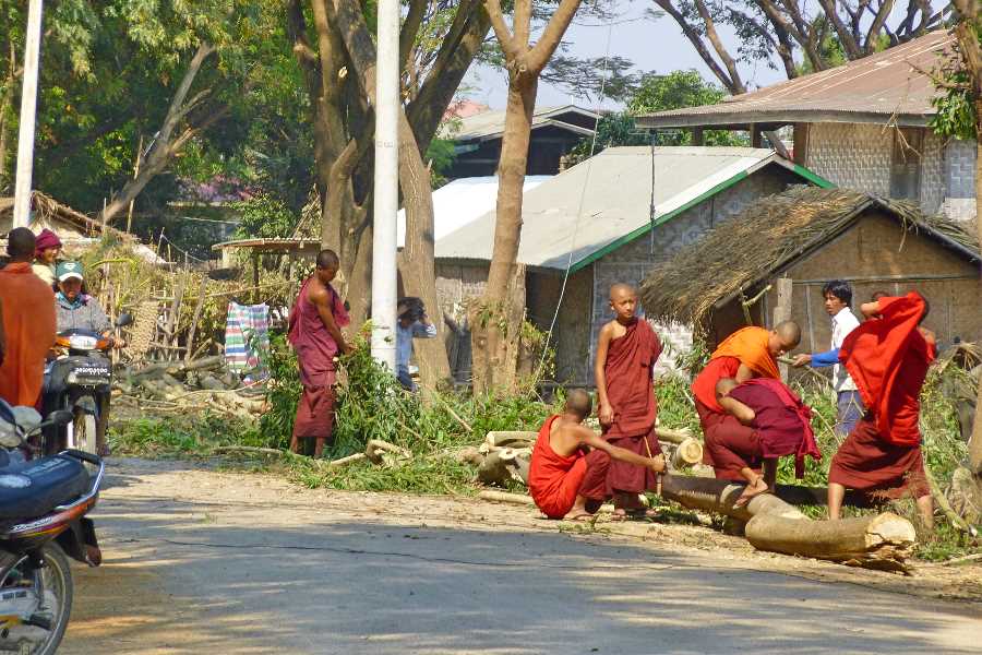 Nyaungshwe is the main access point for Inle Lake, an inland freshwater lake and a popular tourist destination