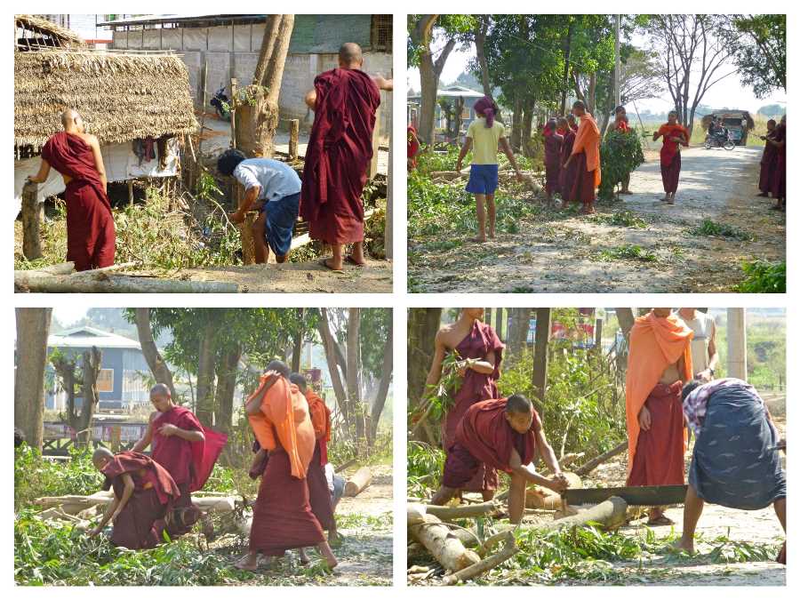 Travellers to Inle Lake may also get the chance to stay in a monastery