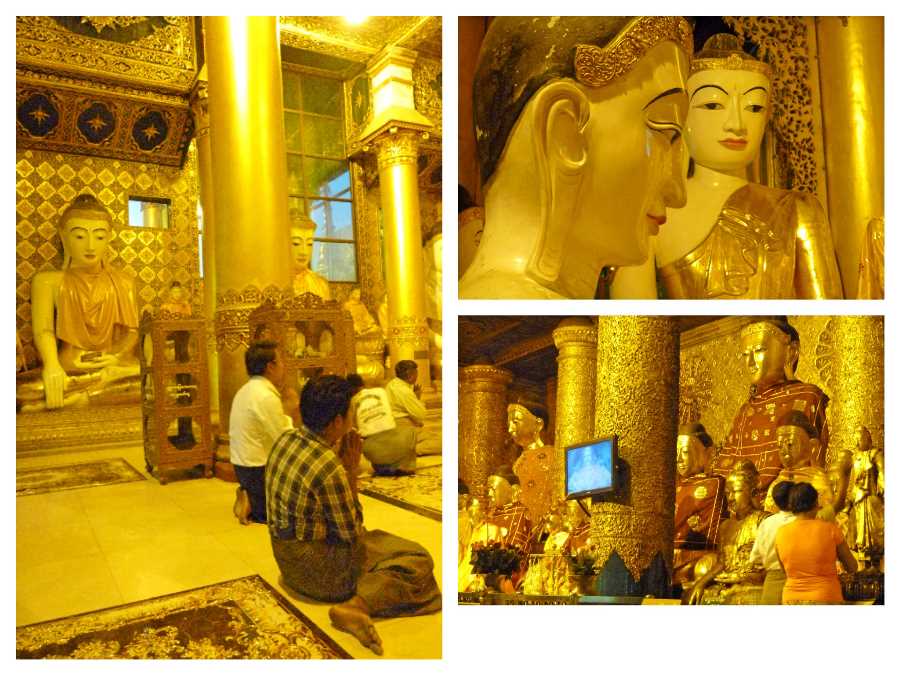 Shwedagon Pagoda is the most famous Buddhist pilgrimage site in Burma