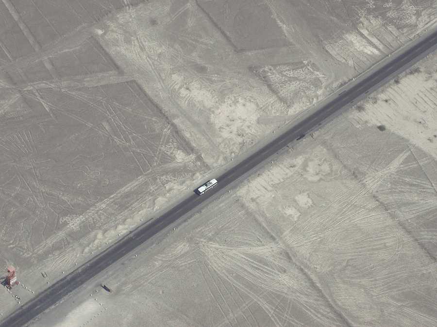 Flying over the Nazca Lines