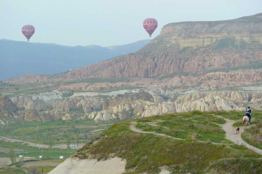 Balloons over Cappadocia’s craggy beauty