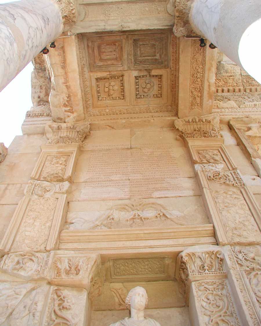 The ruins of Ephesus are a favourite international and local tourist attraction