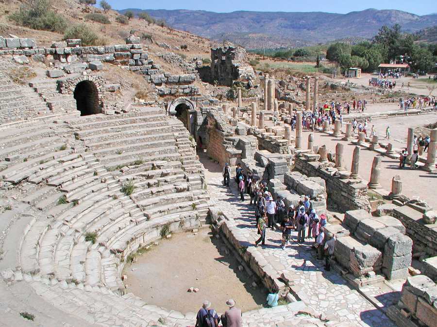 The Odeon was was a small salon for plays and concerts, seating about 1,500 people