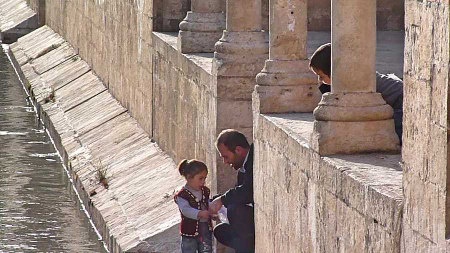 Abraham, the father of monotheistic religion, emerged from his cave hiding place to challenge Nimrod’s (Nemrut) idolatry