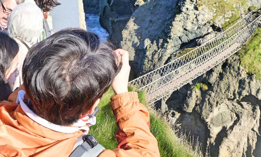 Carrick-a-Rede is worth a visit, especially when combined with the nearby Giant’s Causeway