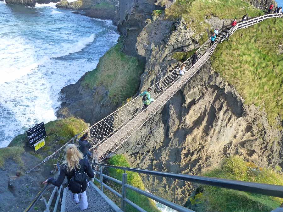 Fishermen have built rope bridges here for centuries