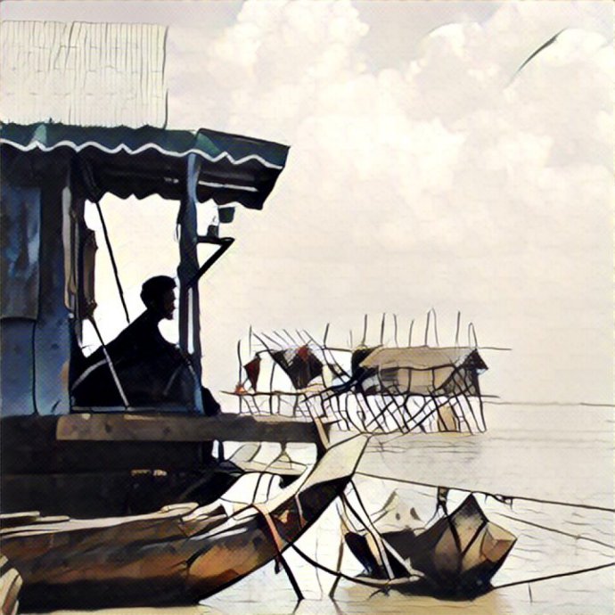 Lake House, Nr Siem Reap, Cambodia