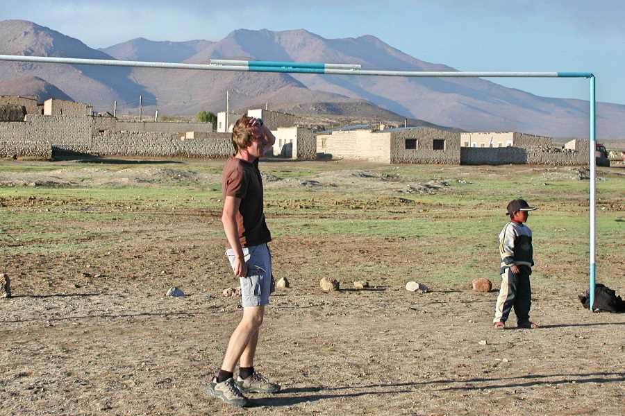 Young Boys of Bolivia Vs Gringo XI in Bolivia