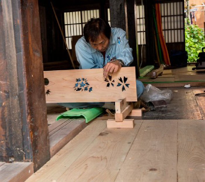 Architectural restoration in Shirakowa-go, Japan.