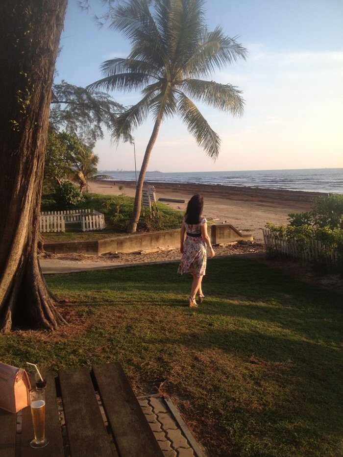 The author writes while her husband is Principal of Tenby International School in Miri