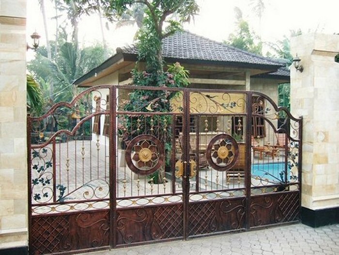 He chose to live in North Bali to get away from the tourism in the south of the island