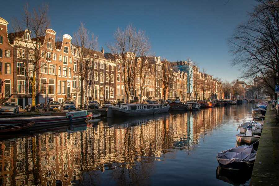 Keith moved to Amsterdam for love at the age of 18