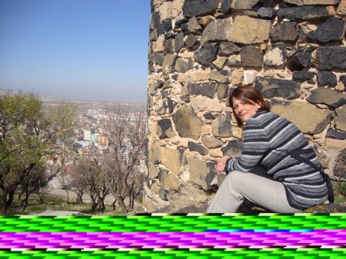 Natalie Sayin, an expat living in Didim, Turkey