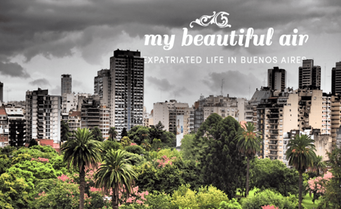 She's truly in love with the magical city of Buenos Aires