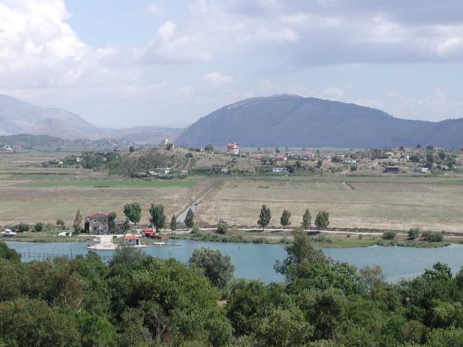 Butrint, behind me as I take this photo, is a ruined city dating from at least the 6th century BC