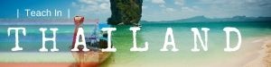 Teach English in Thailand