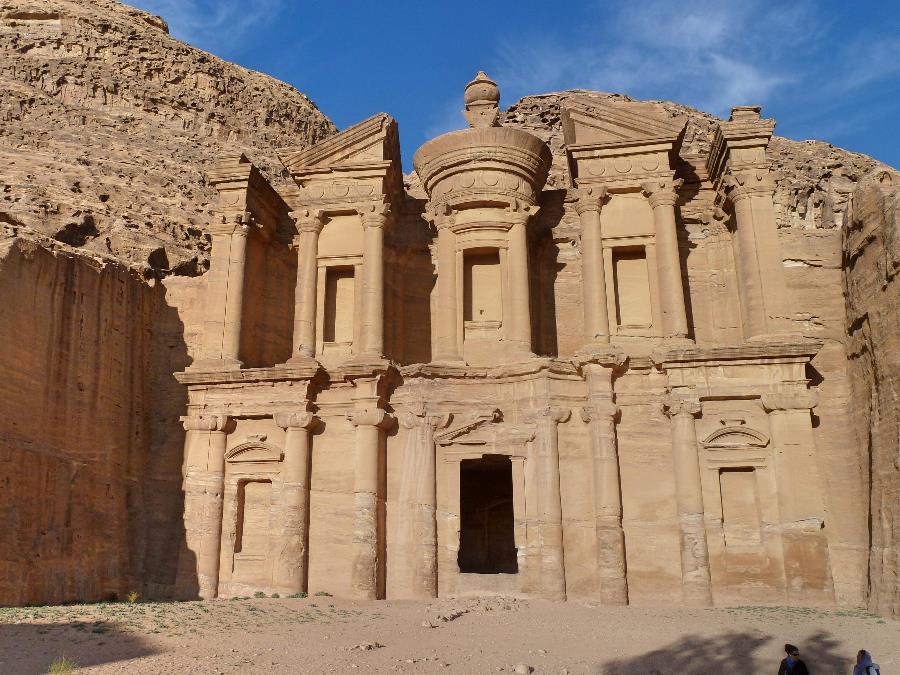 Jenny's family left a note for her in a cave to the left of the Monastery
