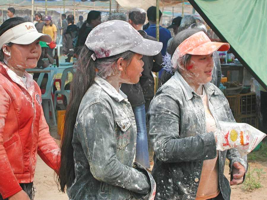 We liked Songkran in Luang Prabang, Laos