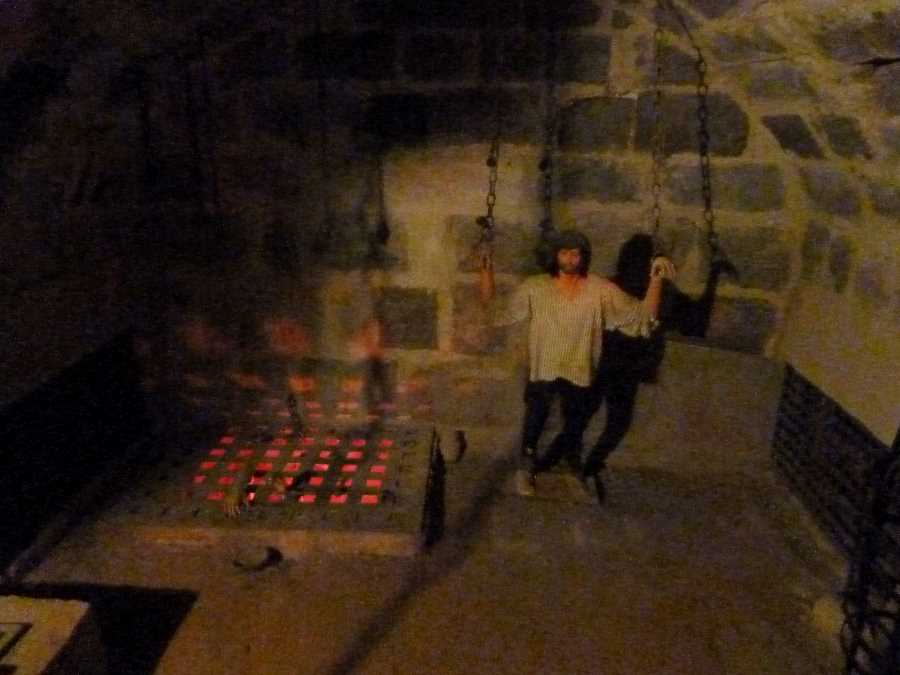 Our castle comes with its own dungeon