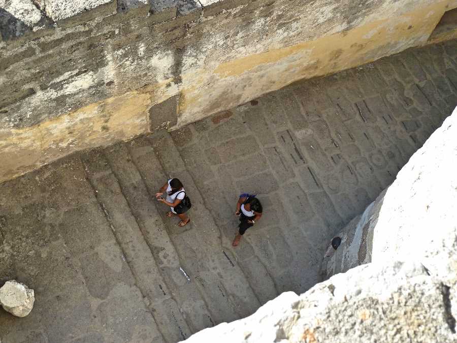 it is well worth exploring the towers and the underwater archaeology museum inside the castle’s inner wall