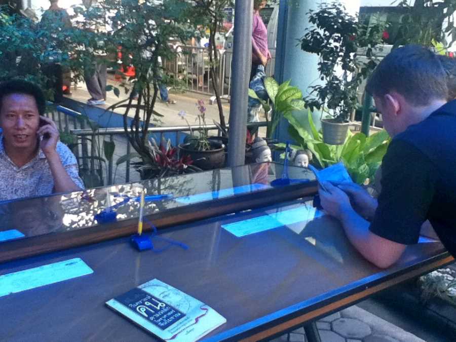 We were renewing our Tourist Visas (which we got elsewhere)