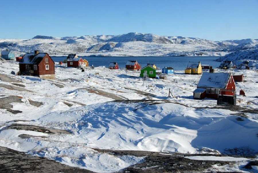 Dog-sledding and snowmobiles will be your primary methods of transportation in Greenland