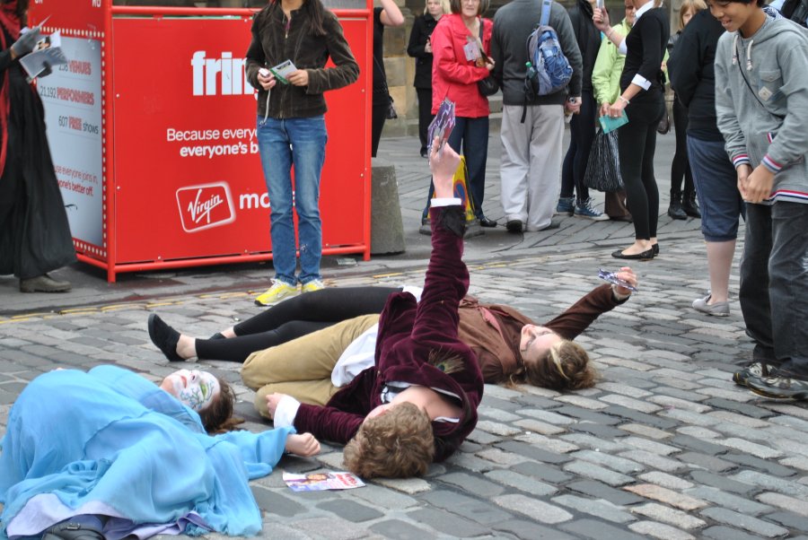 Volunteer at the Edinburgh Fringe and other festivals in the city